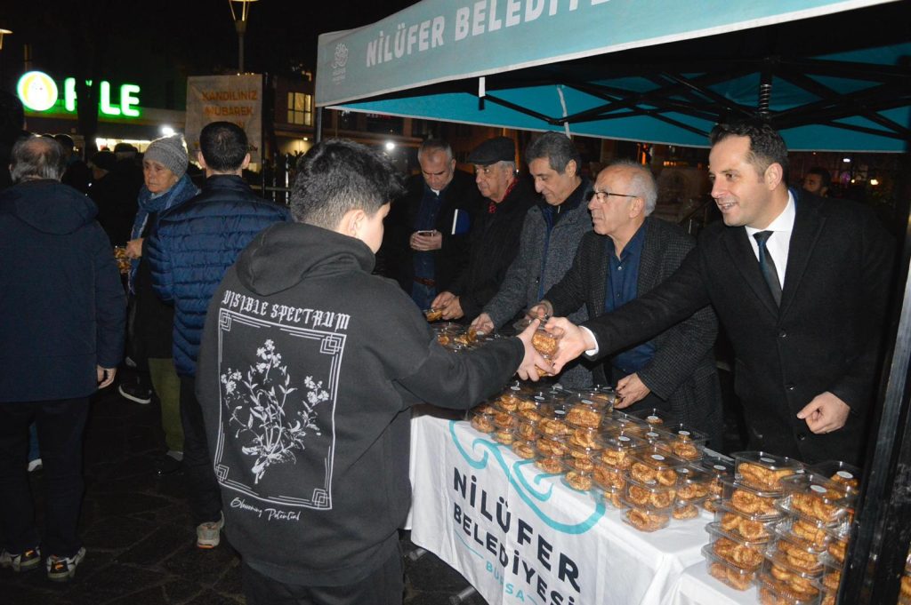 Nilüfer’de Kandil Bereketini Paylaştı