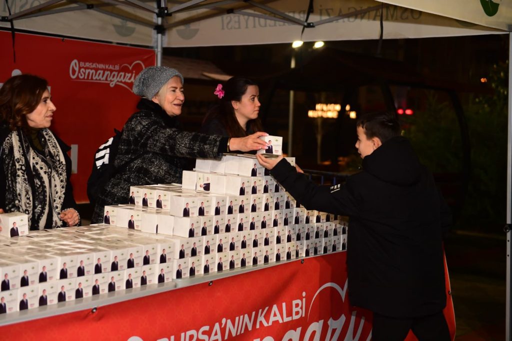 Osmangazi’de Miraç Kandili Bereketi