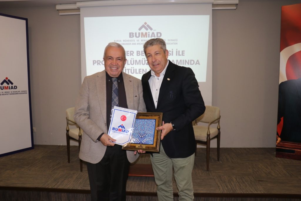 Şadi Özdemir’den BUMİAD’da “Planlı Nilüfer” Vurgusu