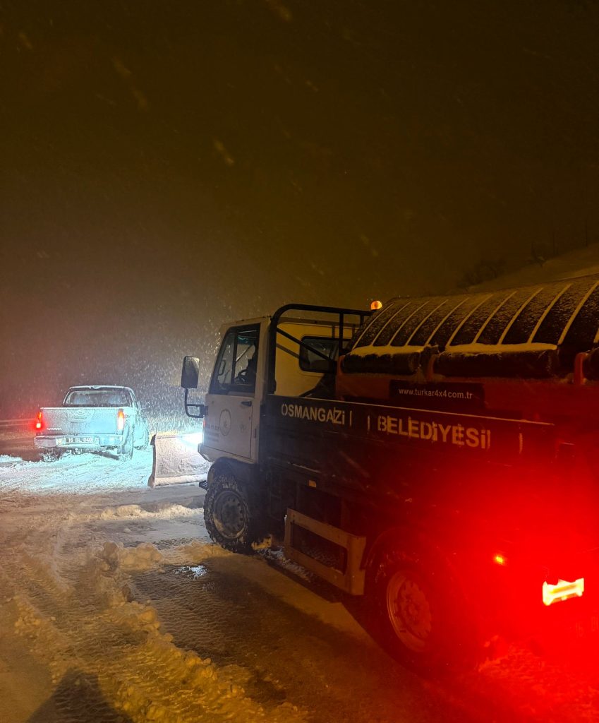 Osmangazi’de Kar Seferberliği
