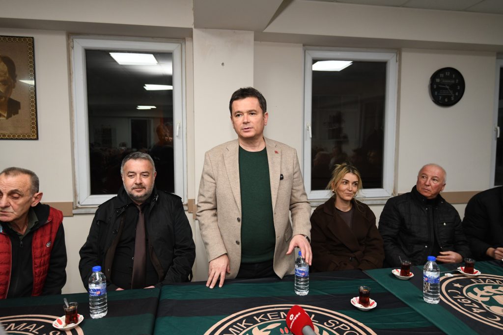Başkan Erkan Aydın’dan Namık Kemal Spor Kulübü’ne Ziyaret