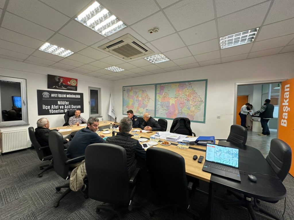 Nilüfer’de Deprem Mesaisi