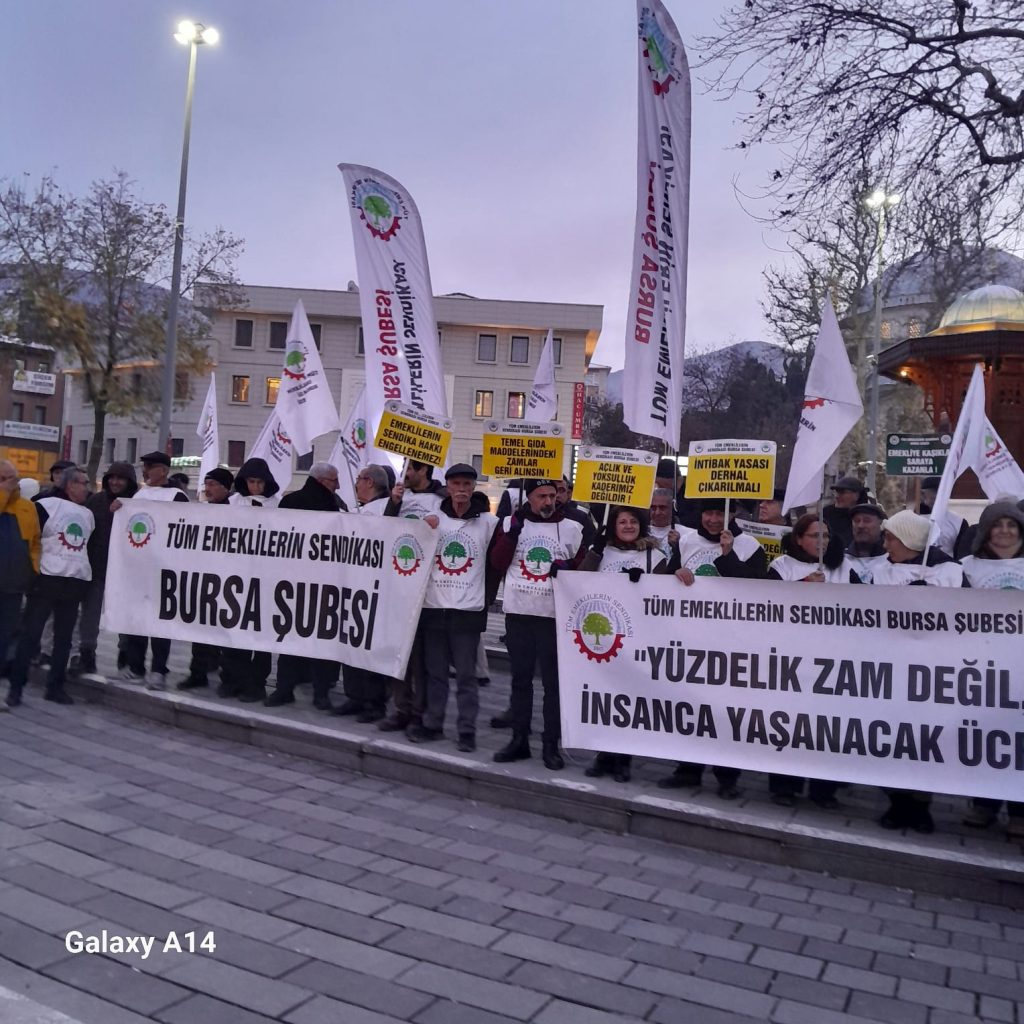 Şehreüstü’nde Emekli İsyanı