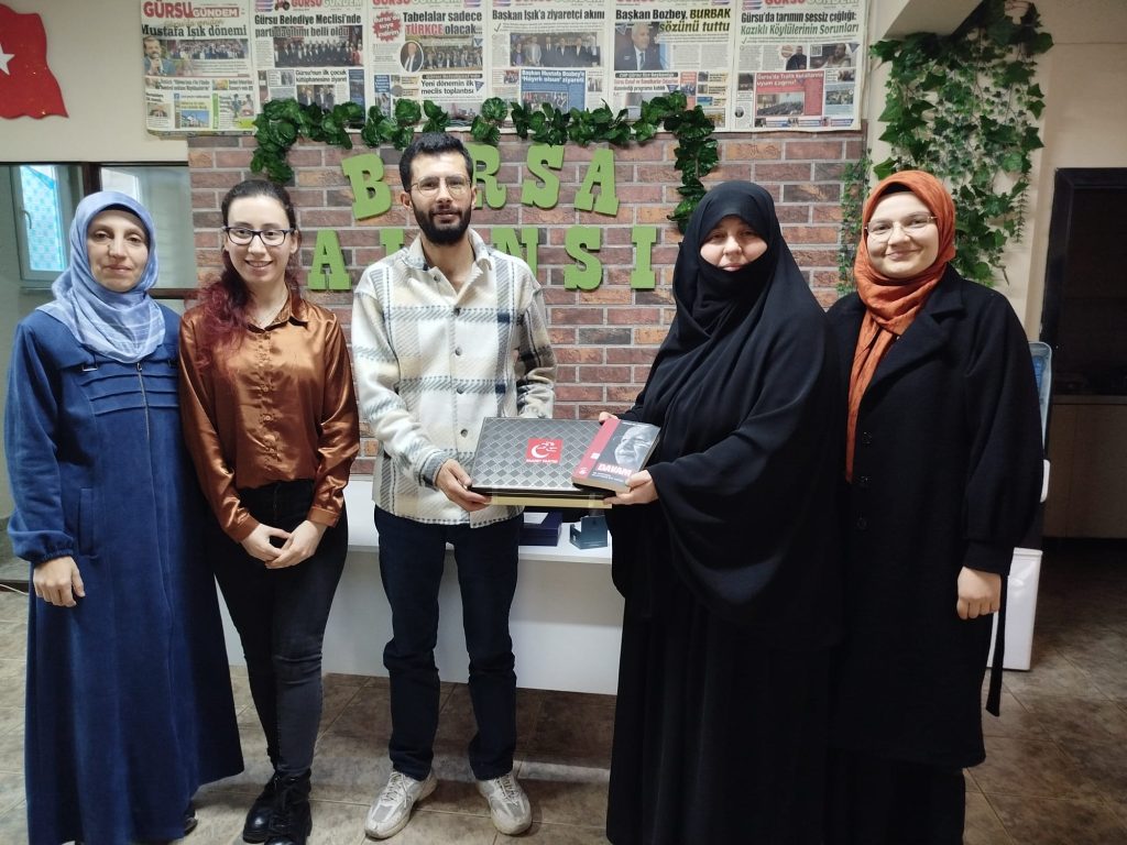 Saadet Partisi Yıldırım Teşkilatı’ndan Bursa Ajansı’na Ziyaret