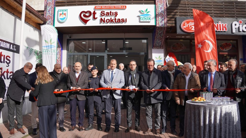 İznik Belediyesi’nden Et Satış Noktası