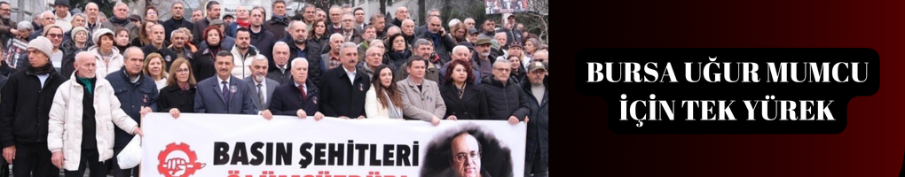 Bursa Uğur Mumcu İçin Tek Yürek