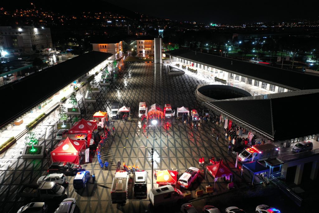 Asrın Felaketinde Hayatını Kaybedenler Osmangazi’de Anıldı