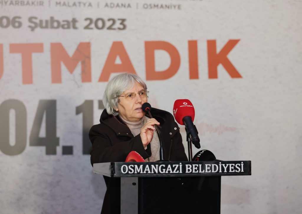 Asrın Felaketinde Hayatını Kaybedenler Osmangazi’de Anıldı