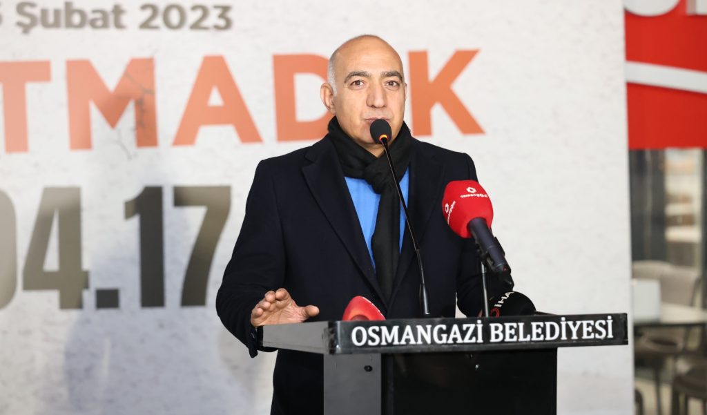 Asrın Felaketinde Hayatını Kaybedenler Osmangazi’de Anıldı