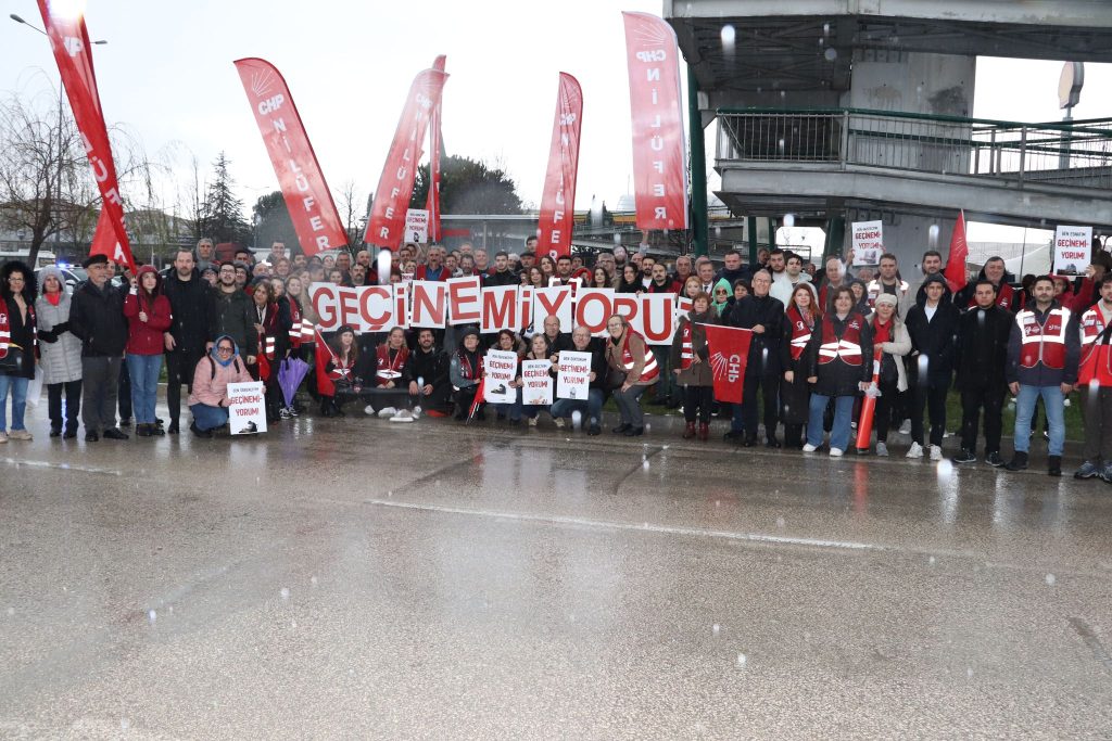 CHP Nilüfer Örgütü’nden Geçim İsyanı