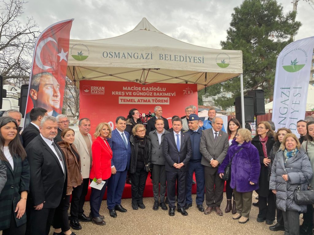 Osmangazi’de Bir Kreşin Daha Temeli Atılıyor