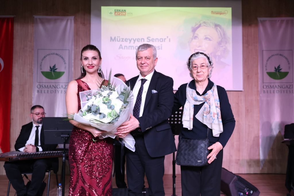 Müzeyyen Senar Osmangazi’de Şarkılarla Anıldı
