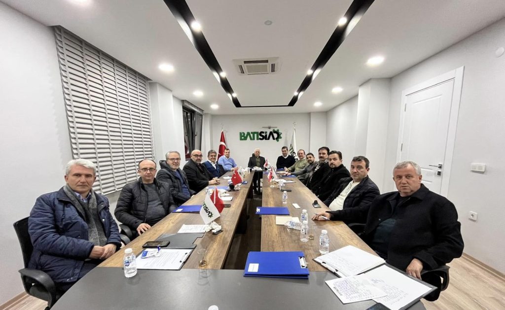 Ahmet Er başkanlığındaki BATISİAD'da görev bölümü