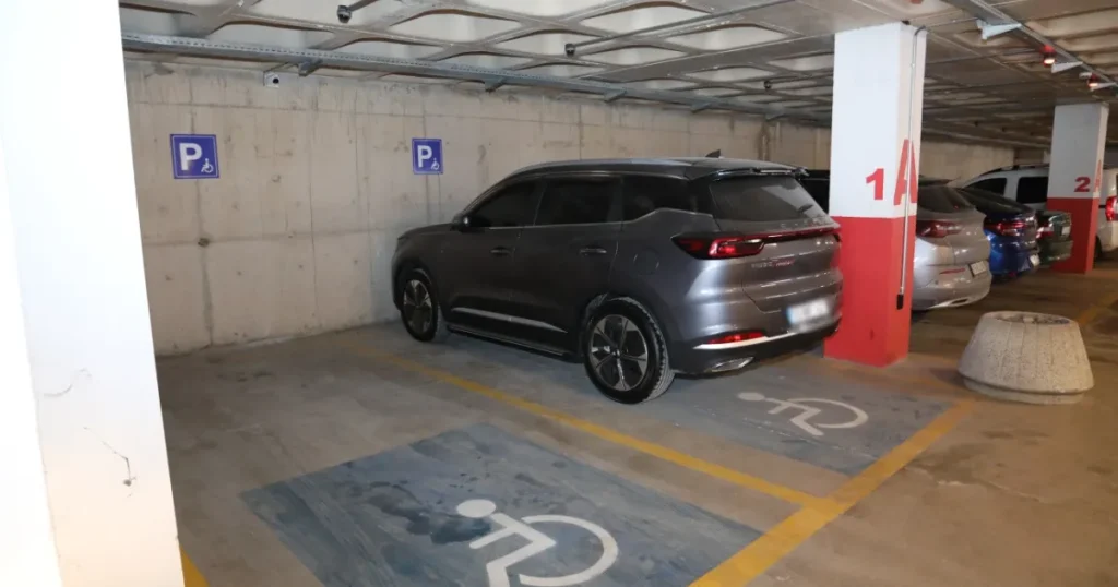 Bursa İnegöl’de engelli otoparklarda sesli uyarı sistemi