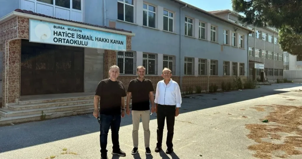 Bursa Mudanya’ya 24 derslikli ortaokul müjdesi