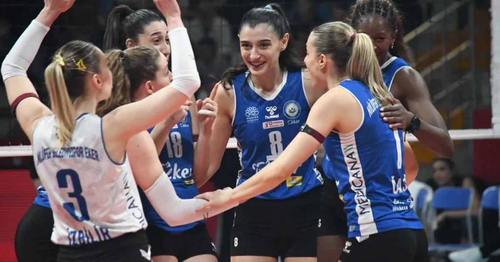 Bursa’da Nilüfer Belediyespor Eker’den evinde net galibiyet