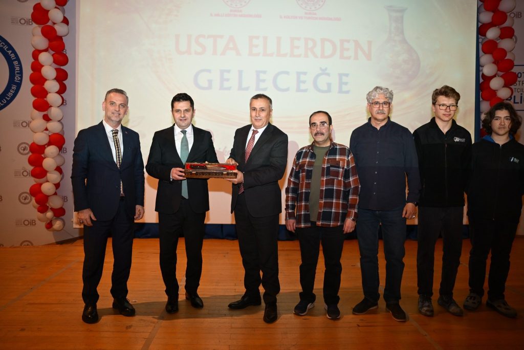 Bursa’da “Usta Ellerden Geleceğe” Projesi Tanıtıldı