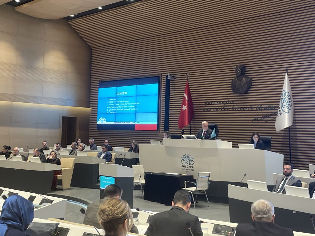 Nilüfer Belediye Meclis Toplantısı Gerçekleşiyor