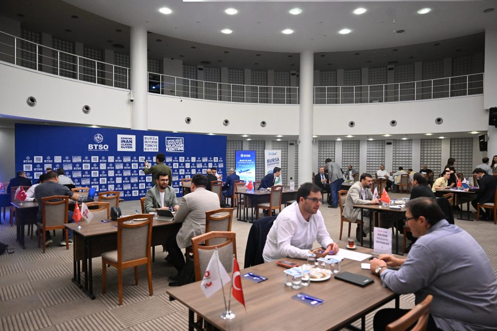 Bursa’da Savunma Sanayii Zirvesi: BTSO Üyeleri Milli Teknoloji Devi Baykar ile Buluştu