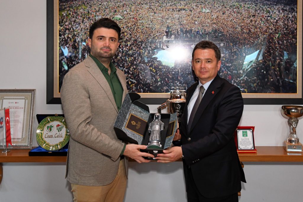 Başkan Erkan Aydın’dan Bursaspor’a Anlamlı Ziyaret