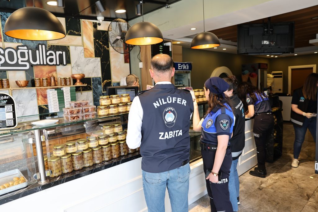 Nilüfer’de Bayram Öncesi Sıkı Gözetim… Kasap, Tatlıcı ve Kuruyemişçilere Bayram Denetimi