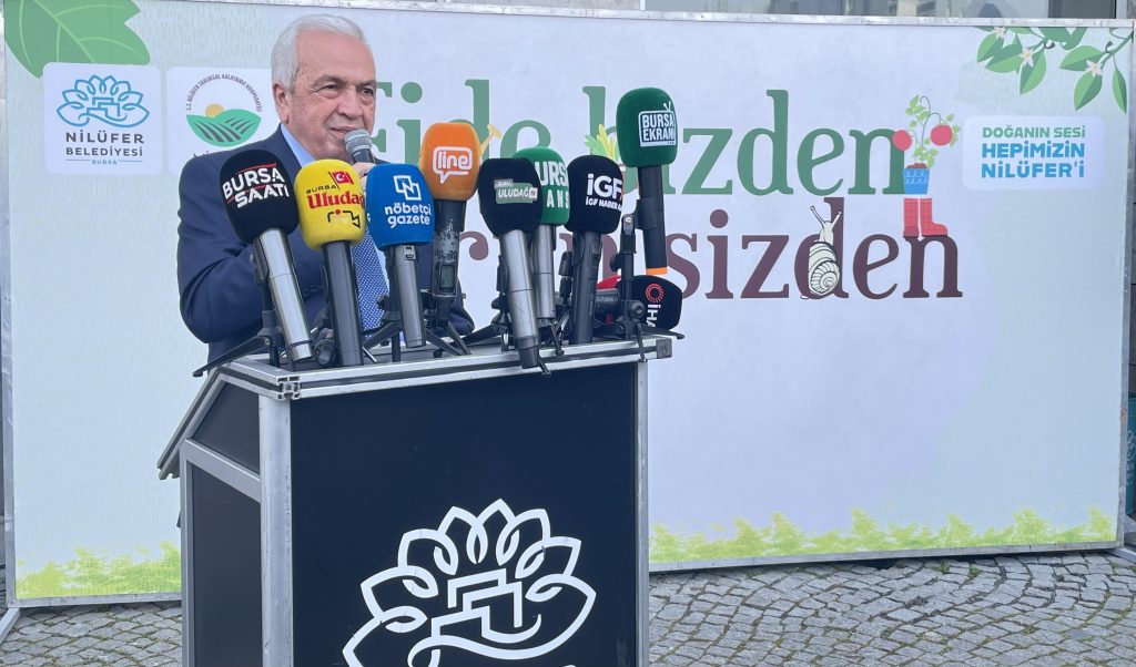 Nilüfer’de Toprakla Buluşma Zamanı: “Fide Bizden, Ürün Sizden”