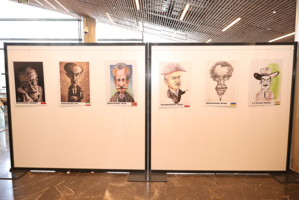 Osmangazi’de Uluslararası Orhan Kemal Karikatür Sergisi Açıldı