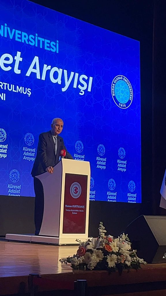 TBMM Başkanı Numan Kurtulmuş’tan “Yeni Bir Dünya” Çağrısı
