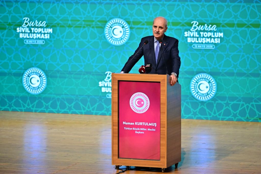 TBMM Başkanı Numan Kurtulmuş’tan Bursa STK Buluşması’nda “Terörsüz Türkiye” Vurgusu