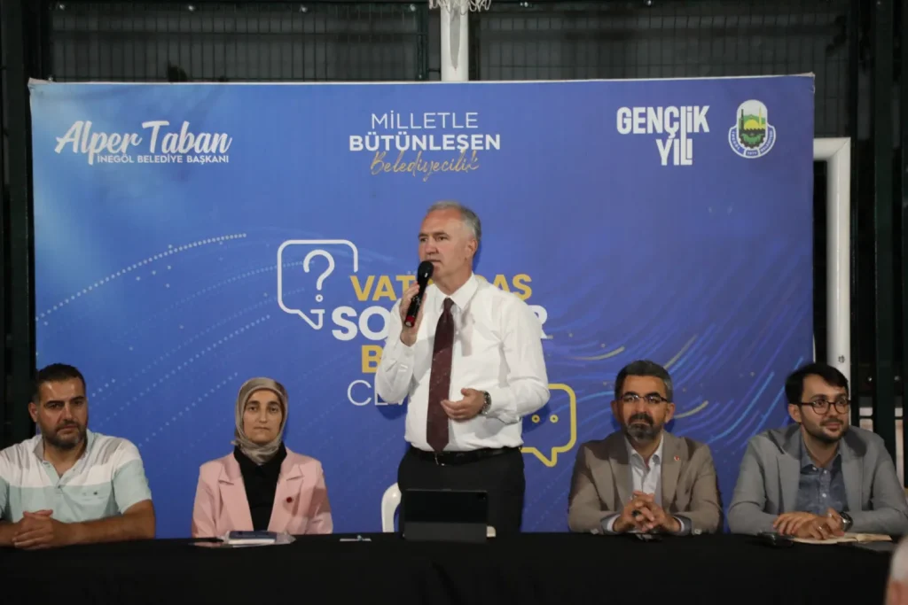 Başkan Taban Ertuğrulgazi Mahallesi Sakinleriyle Buluştu