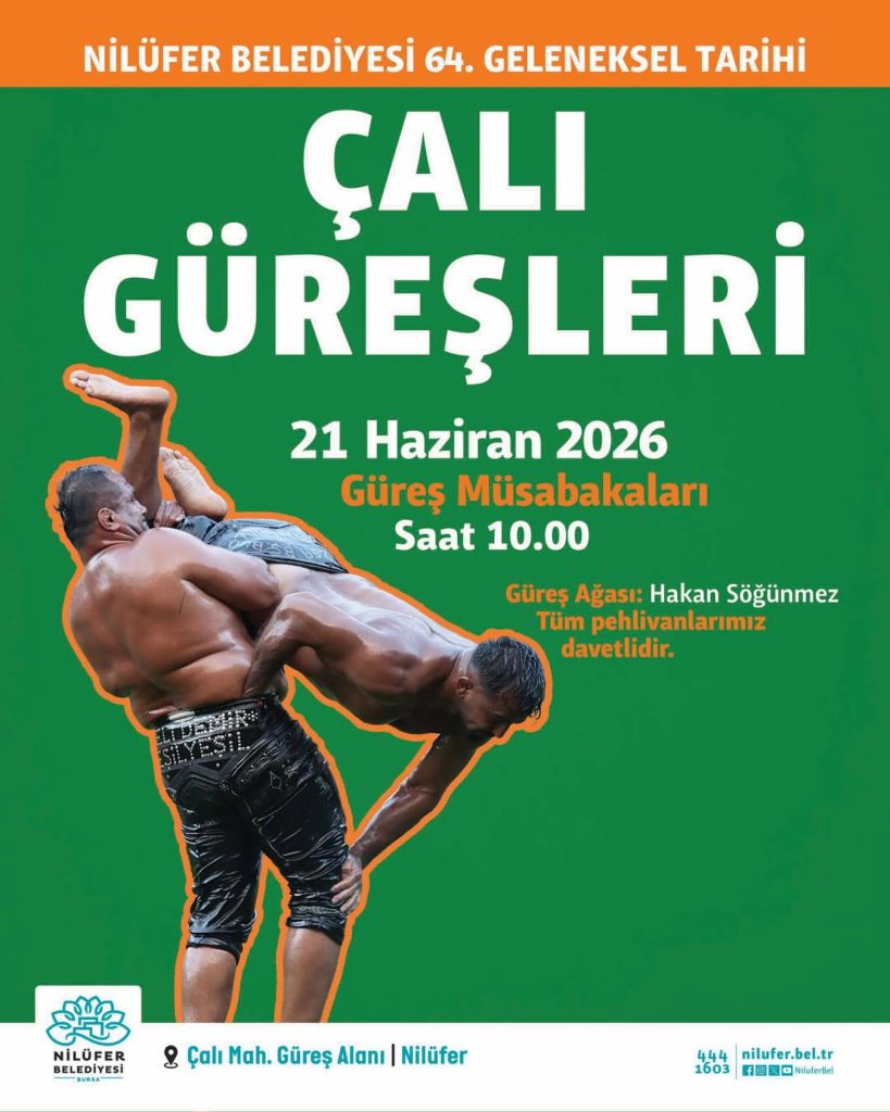 Çalı’da Er Meydanı 64. Kez Kuruluyor: Altın Kemer İçin 500 Pehlivan Bursa’da Kapışacak!