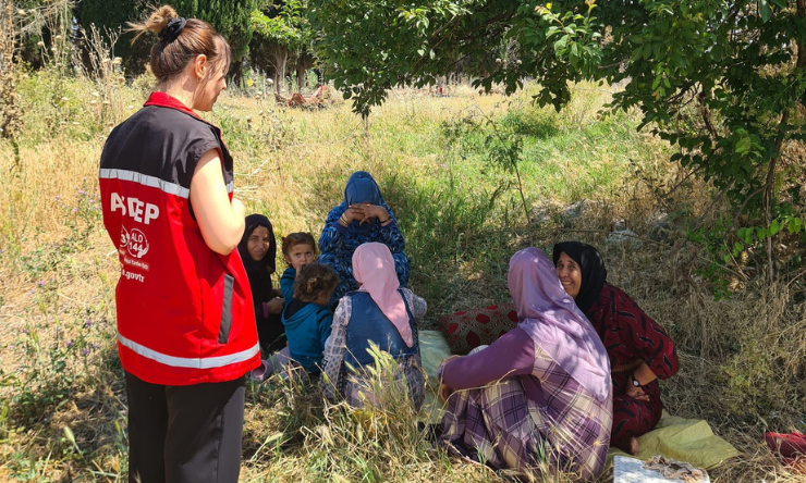 Bursa Aile ve Sosyal Hizmetler İl Müdürlüğü’nden Mevsimlik Tarım İşçilerine Saha Ziyareti