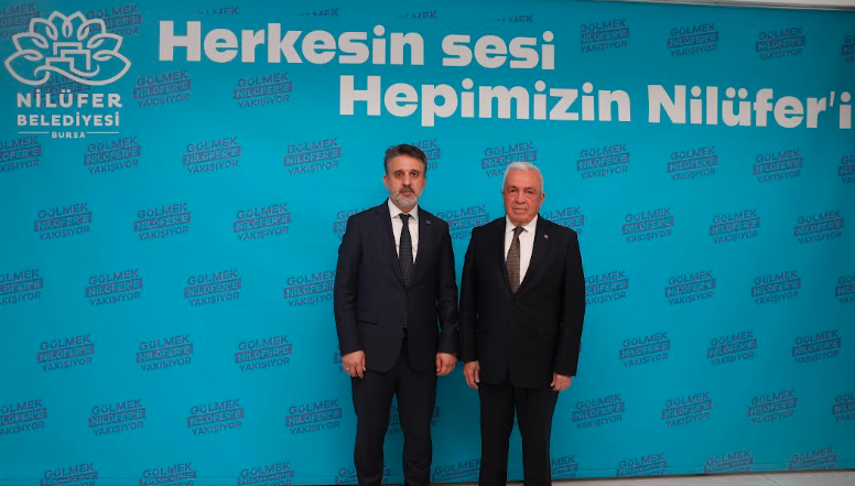 Başkan Şadi Özdemir, Şahin Biba’yı Ağırladı