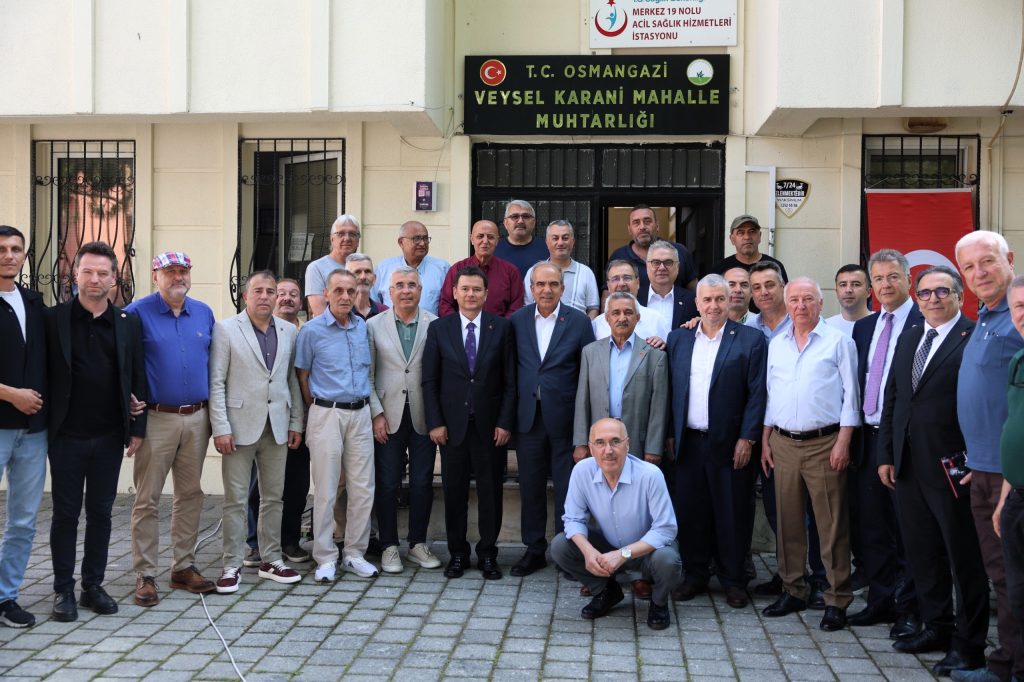 Başkan Erkan Aydın Veysel Karani Mahallesi’nde Vatandaşla Buluştu
