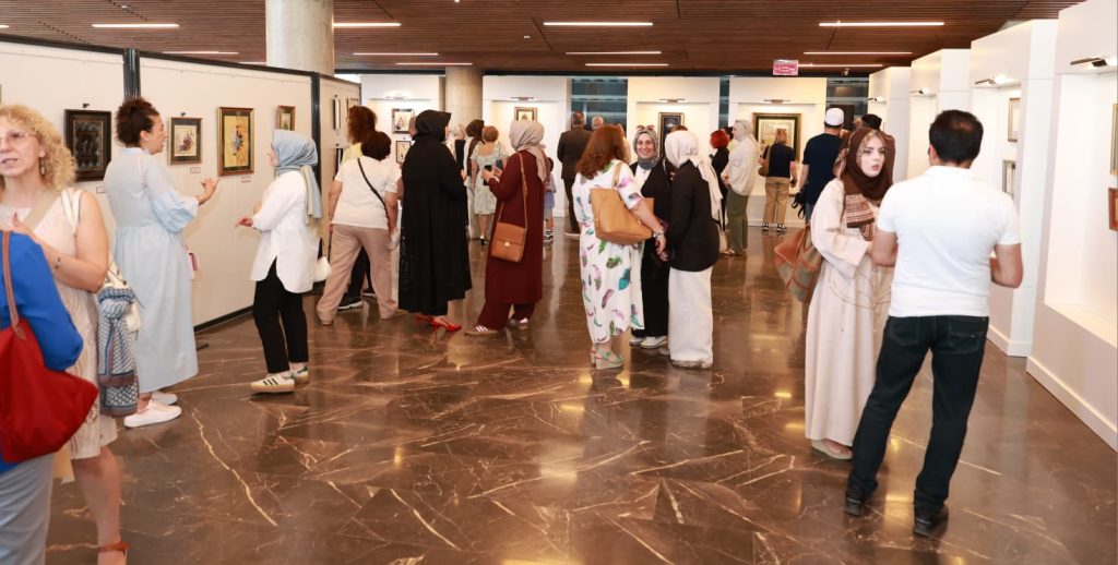 Osmangazi'de minyatür sanatı sergisi sanatseverlerle buluştu