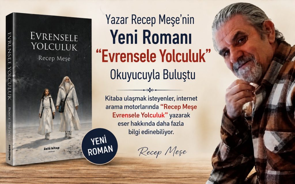 Yazar Recep Meşe’nin 15 Yıllık Emeği “Evrensele Yolculuk” Çıktı!