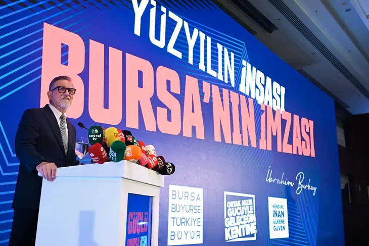Bursa’nın yeni ekonomi haritası şekillendi… Başkan Burkay’dan Bursa ekonomisine tarihi projeler