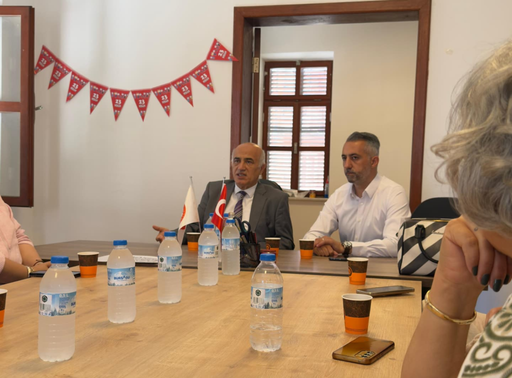 Gemlik Kaymakamı Canbaba’dan Gemlik Kent Konseyi’ne Hayırlı Olsun Ziyareti