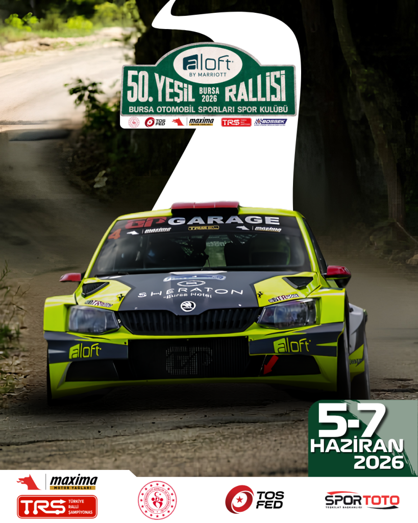 Bursa’da Yarım Asırlık Efsane: 50. Yeşil Bursa Rallisi Tarihi Start İçin Gün Sayıyor