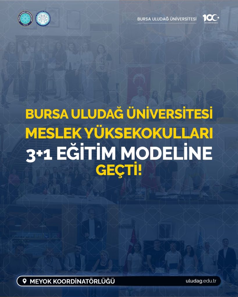 BUÜ'de 3+1 İşletmede Mesleki Eğitim Modeli yeni dönemde başlıyor BUÜ'de 3+1 İşletmede Mesleki Eğitim Modeli yeni dönemde başlıyor