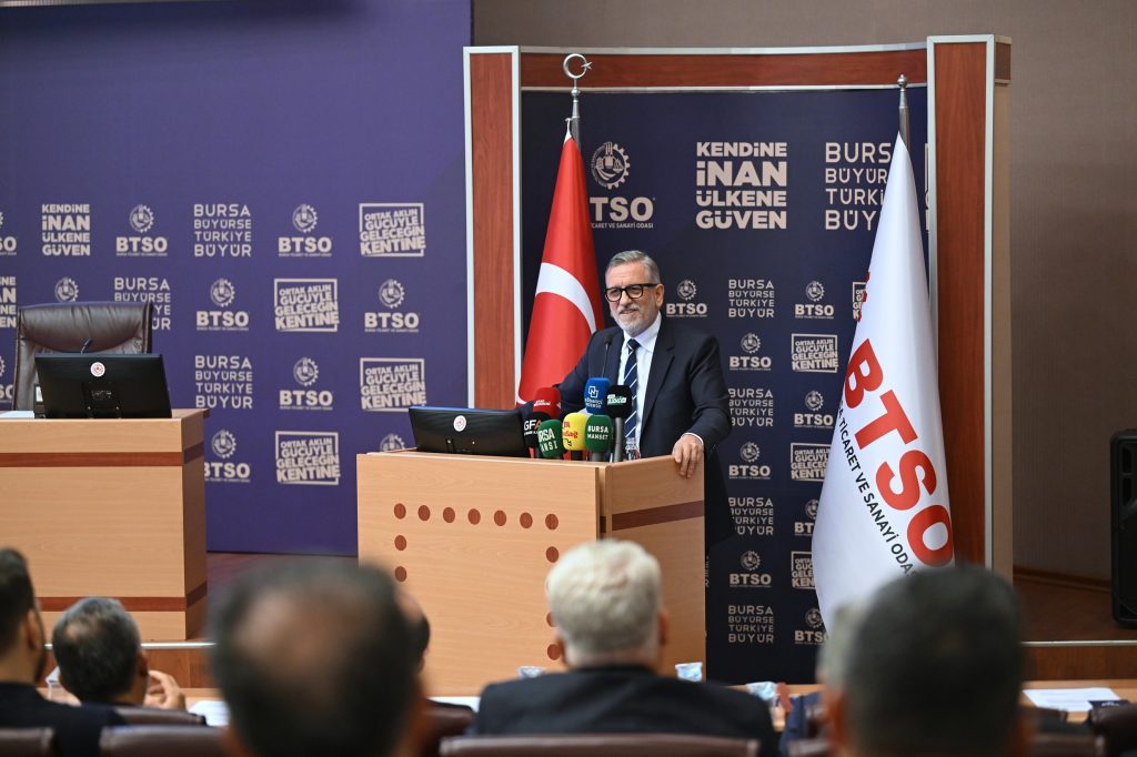 BTSO Başkanı Burkay: "2030 vizyonumuzla Bursa büyüyecek, Türkiye kazanacak"