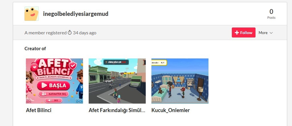  İnegöl Belediyesi’nin Ödüllü Afet Oyunları Erişime Açıldı