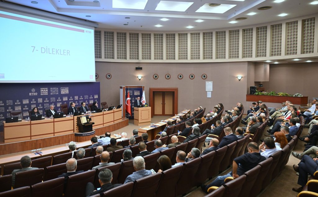 BTSO Başkanı Burkay: "2030 vizyonumuzla Bursa büyüyecek, Türkiye kazanacak"
