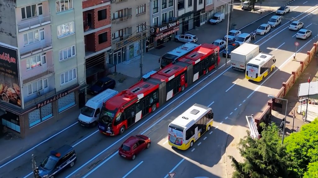 İnegöl’de Toplu Ulaşımda Milat: Dev Metrobüs Hattı İçin İlk Test Sürüşü Tamamlandı