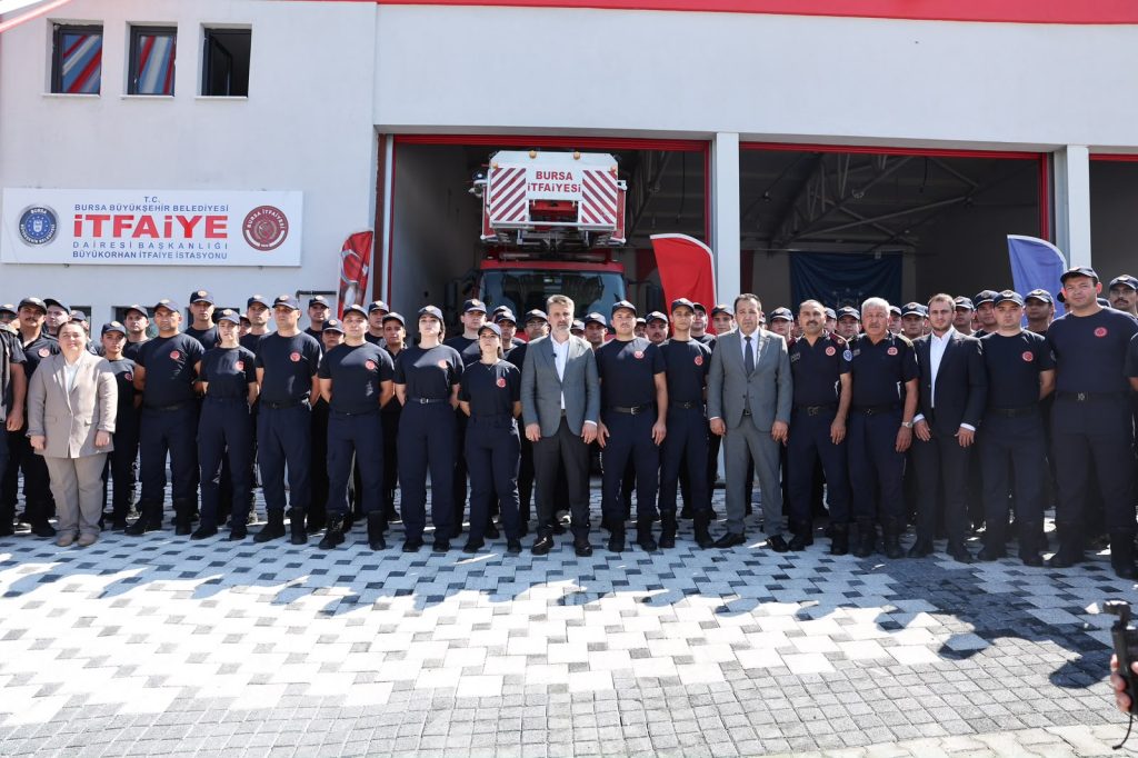 Büyükorhan İtfaiye Binası Açıldı… Şahin Biba’dan Dağ Yöresine İkinci Müjde