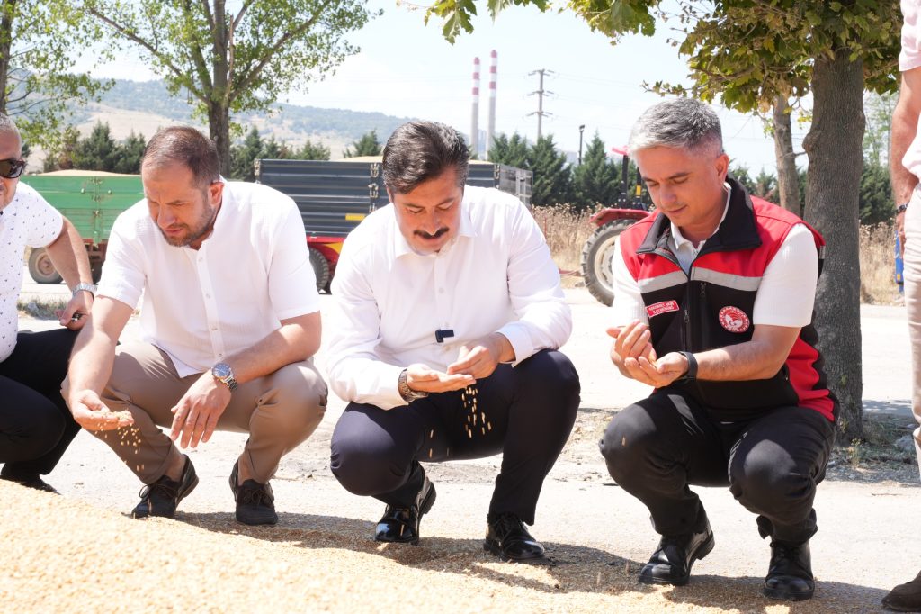 Yenişehir’de Buğday Hasadı Başladı: Başkan Ercan Özel’den Üreticiye Tam Destek