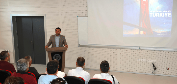BUÜ’de Prof. Dr. Celalettin Yanık’tan “Kolektif Şuur” Analizi