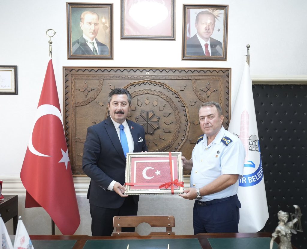 Garnizon Komutanı Albay Ahmet Açış’tan Başkan Ercan Özel’e Ziyaret