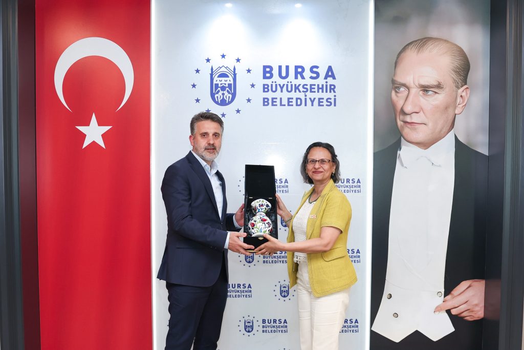 Başkan Vekili Şahin Biba BM Nüfus Fonu Temsilcisi Khan’ı Ağırladı