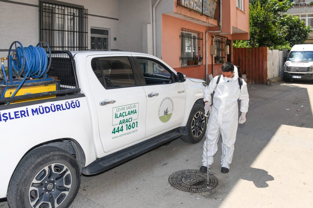 Osmangazi Belediyesi’nden Haşereye Karşı Anında Müdahale
